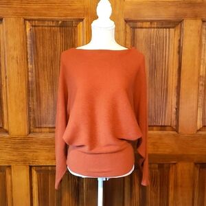Ckikiou Womens Lightweight Oversized Boat Neck Sweater.
